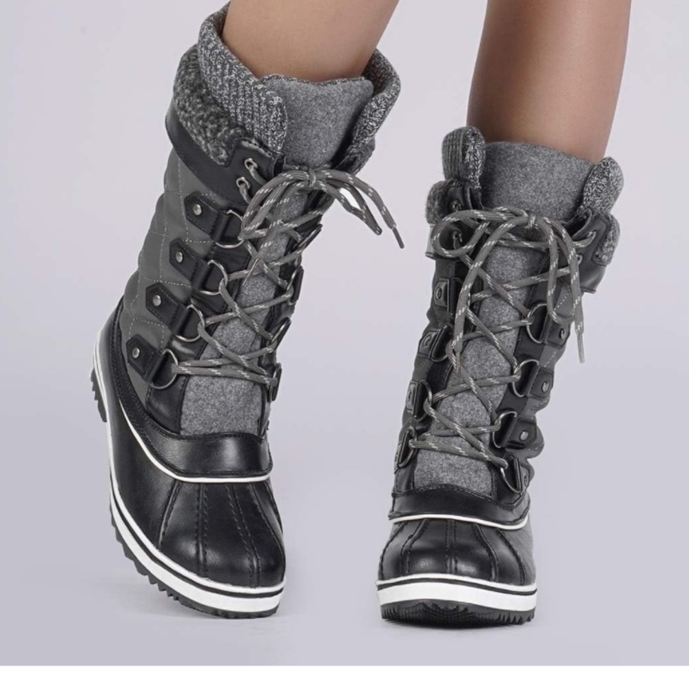 Nwot! DREAM PAIRS Women's Mid-Calf WaterProof Winter Snow Boots